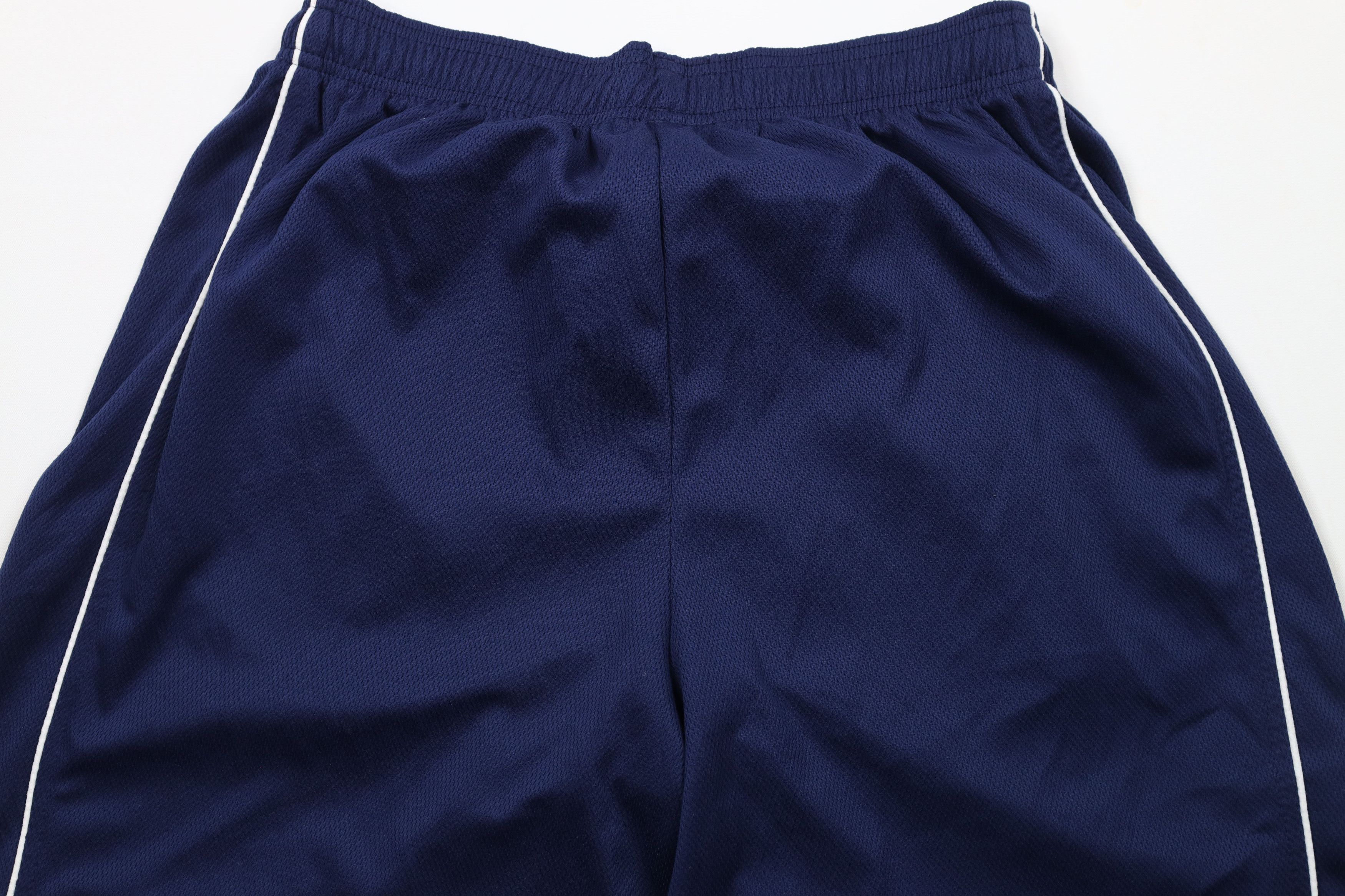 Reebok × Vintage Vintage Reebok Logo Above Knee Gym Shorts Blue Polyester Size US 32 / EU 48 - 10 Thumbnail
