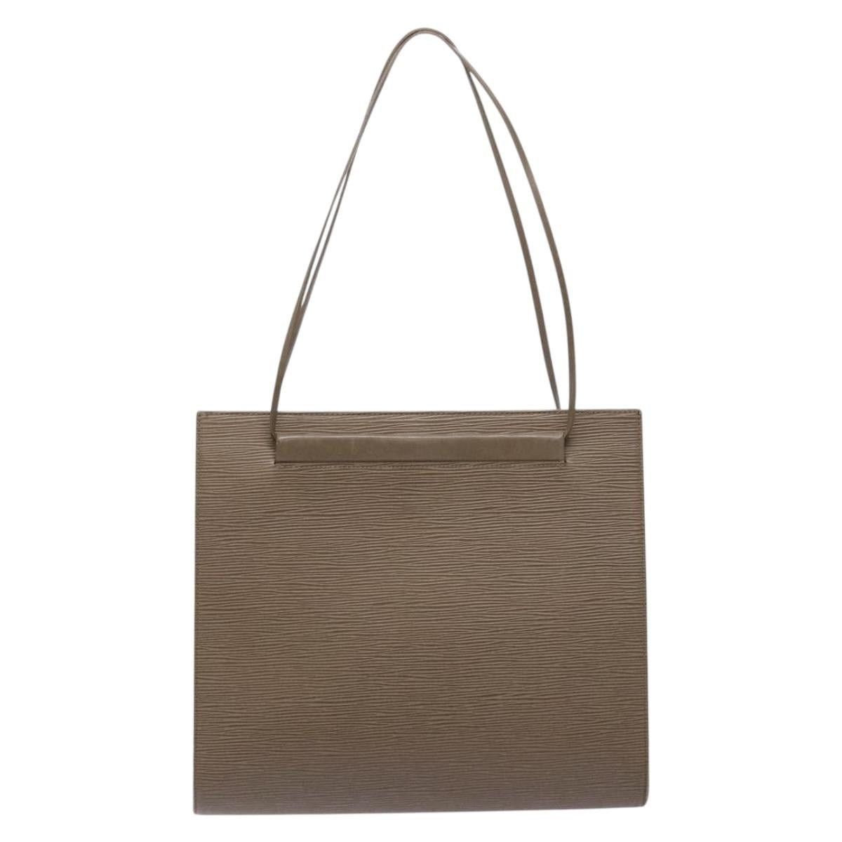 Louis Vuitton LOUIS VUITTON Epi Saint Tropez Shoulder Bag Gray Lilac Size ONE SIZE - 13 Thumbnail