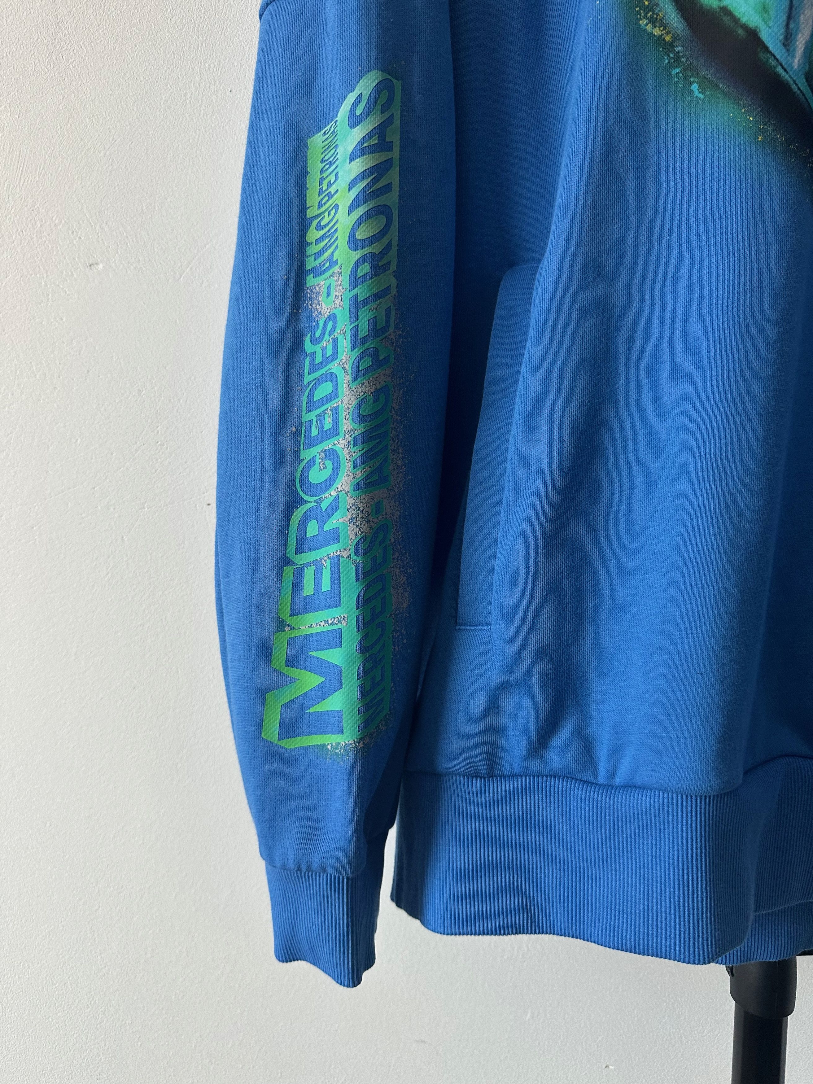 Formula 1 Puma Mercedes Benz Formula 1 Racing Blue Hoodie MAPF1 AMG Size US M / EU 48-50 / 2 - 5 Thumbnail