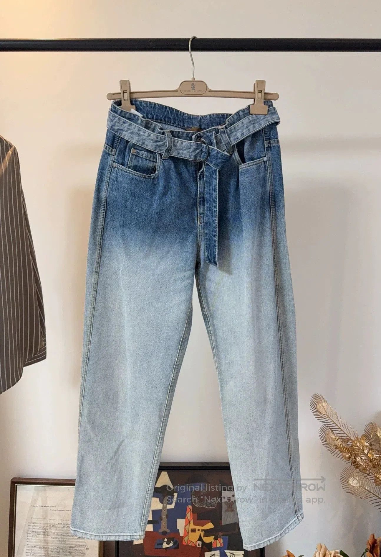 Brunello Cucinelli Brunello Cucinelli Washed Jeans. Size US 40 / EU 56 - 1 Thumbnail