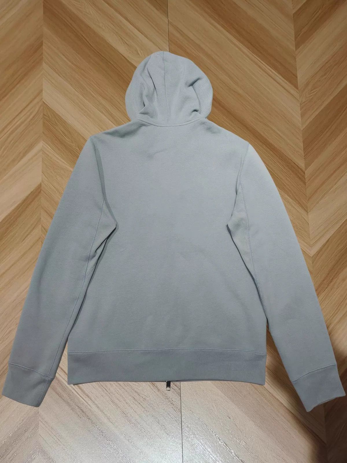 Burberry Burberry Light Blue Hooded Jacket Horseferry (L) Size US L / EU 52-54 / 3 - 2 Thumbnail