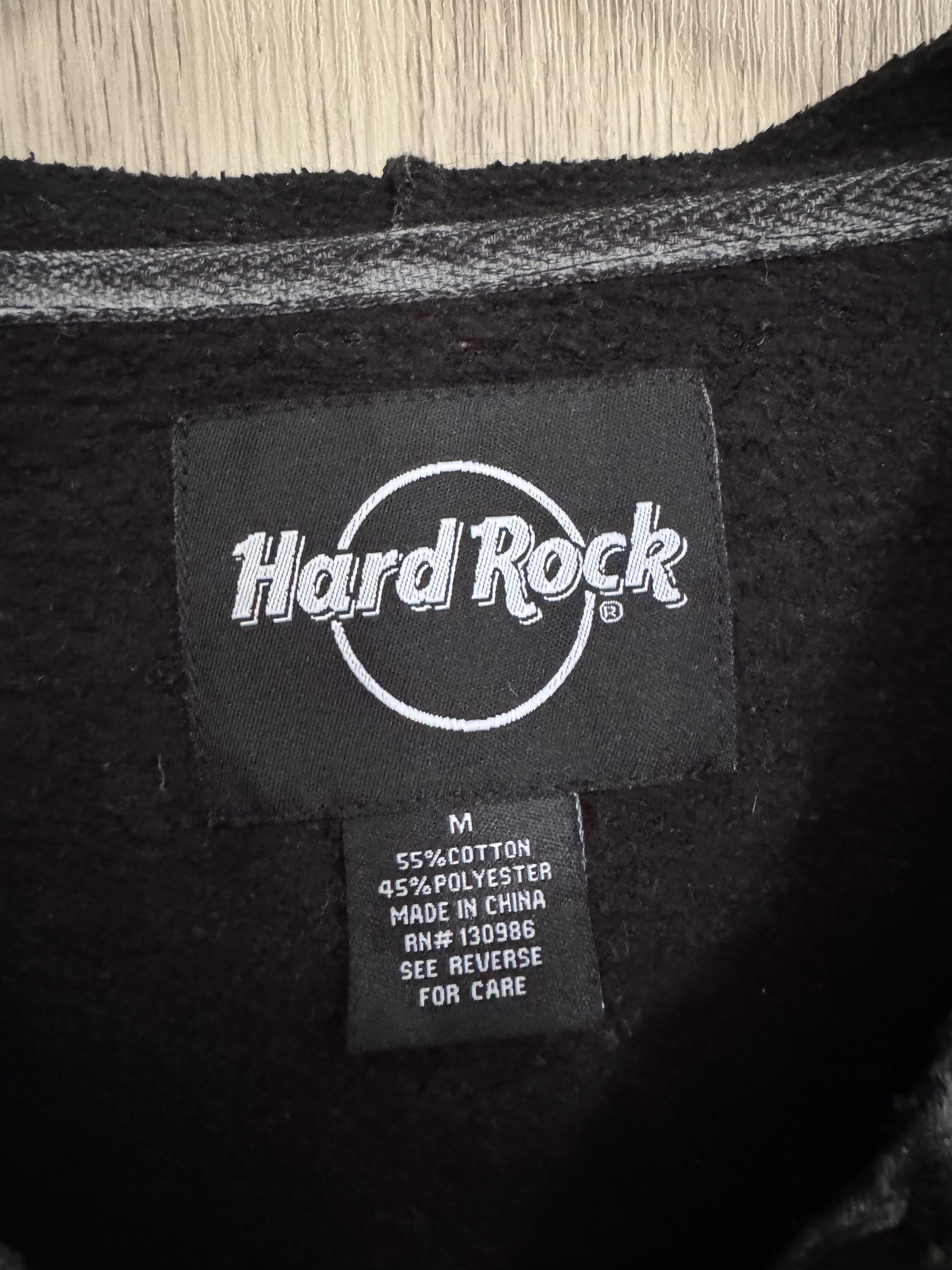 Hard Rock Cafe Vintage Hard Rock Barcelona Zip Up Washed Hoodie Size US M / EU 48-50 / 2 - 5 Thumbnail