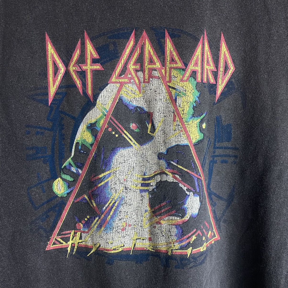 Band Tees × Def Leppard × Vintage Vintage Def Leppard By Good Rock Speed T Shirt Tee Size US M / EU 48-50 / 2 - 5 Thumbnail