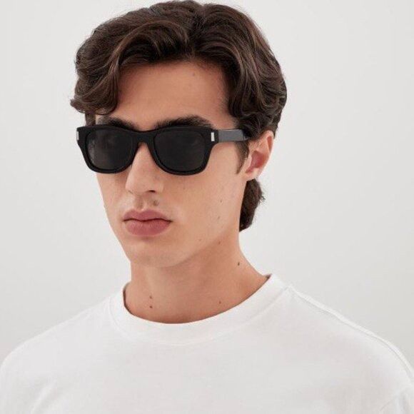 Saint Laurent Paris 🕶️ New Saint Laurent SL801 002 Sunglasses - Dark Havana Size ONE SIZE - 4 Thumbnail