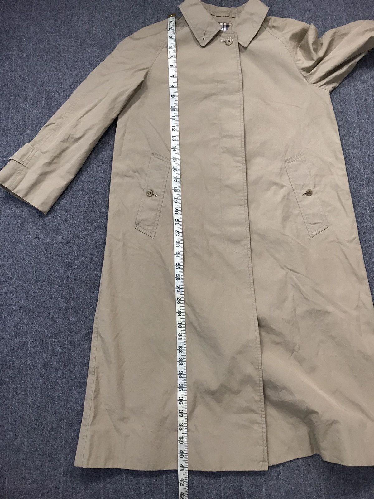 Burberry 90s Burberrys London Trench Coat Jacket Luxury Unisex Wear Size US S / EU 44-46 / 1 - 10 Thumbnail