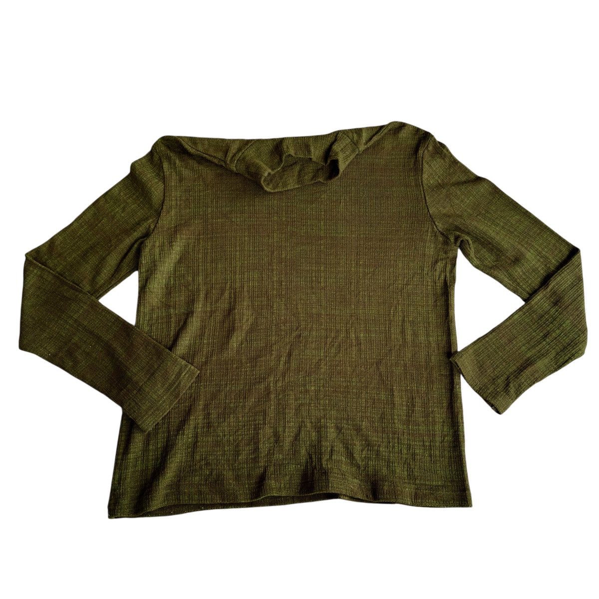 Japanese Brand Vintage Issey Miyake Plantation Turtle Neck 🎌💥 Size US M / EU 48-50 / 2 - 2 Thumbnail