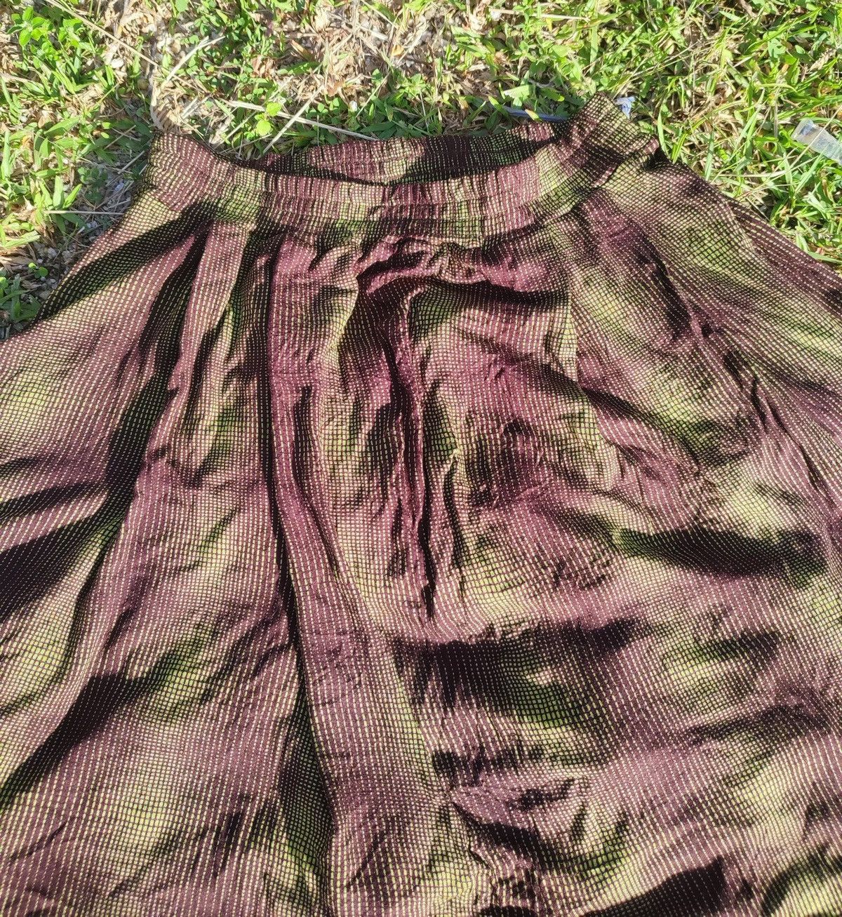 agnes b. Vintage Agnès b. Paris Bubble Hem Skirt – Made in France Size 24" / US 00 / IT 34 - 6 Thumbnail