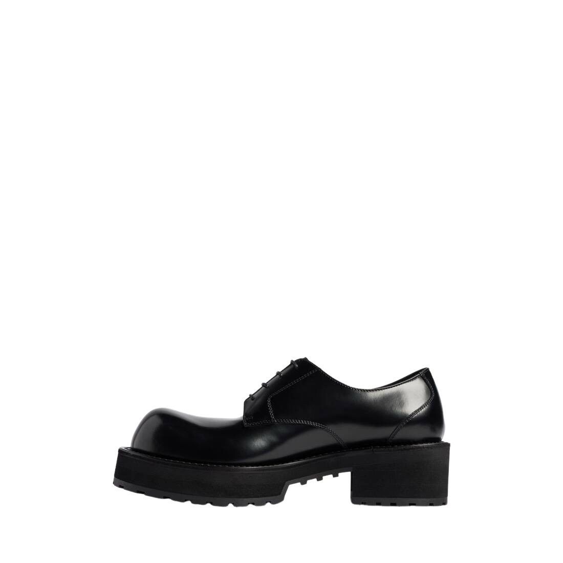 BALENCIAGA Venom $1150 Black Derby Shoes New & Authentic (Me