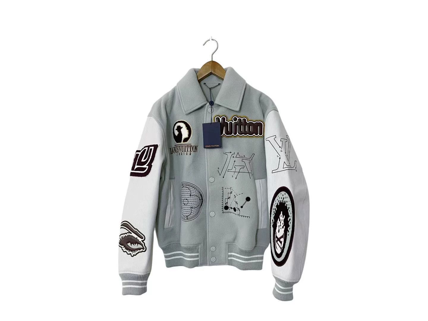 Louis Vuitton Louis Vuitton Evil Eye Leather Sleeve Jacket Size US S / EU 44-46 / 1 - 1 Thumbnail