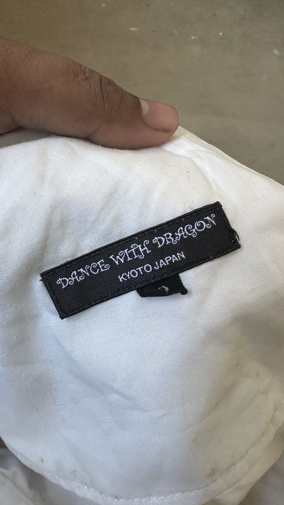 Japanese Brand VINTAGE DANCE WITH DRAGON KYOTO JAPAN CASUAL PANT Size US 32 / EU 48 - 10 Thumbnail