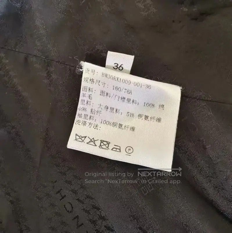 Givenchy Givenchy Black Women's Coat Size S . Size S / US 4 / IT 40 - 7 Thumbnail