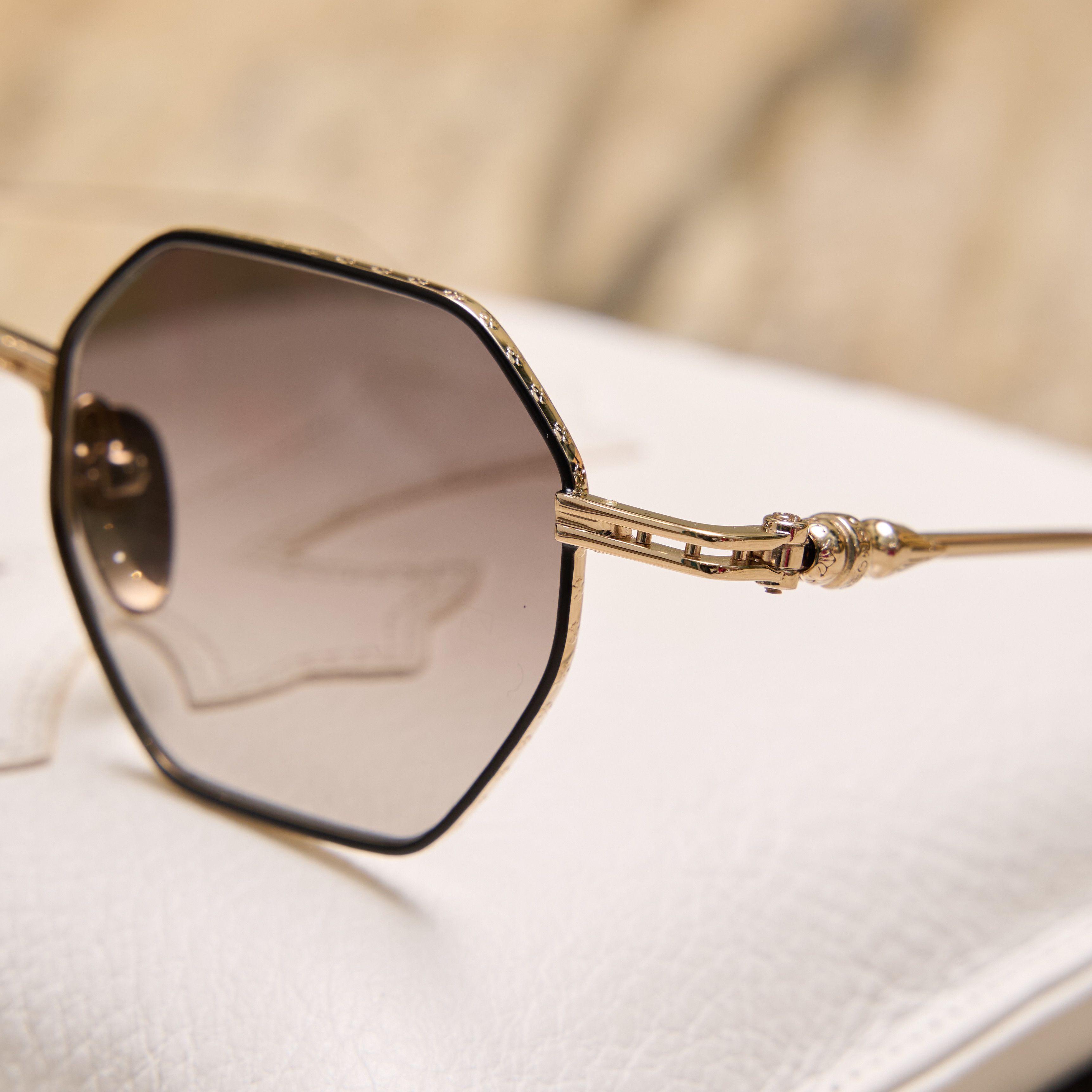 Chrome Hearts CHROME HEARTS EVACULATION Matte Black/Gold Plated-Dark Gray Size ONE SIZE - 2 Thumbnail