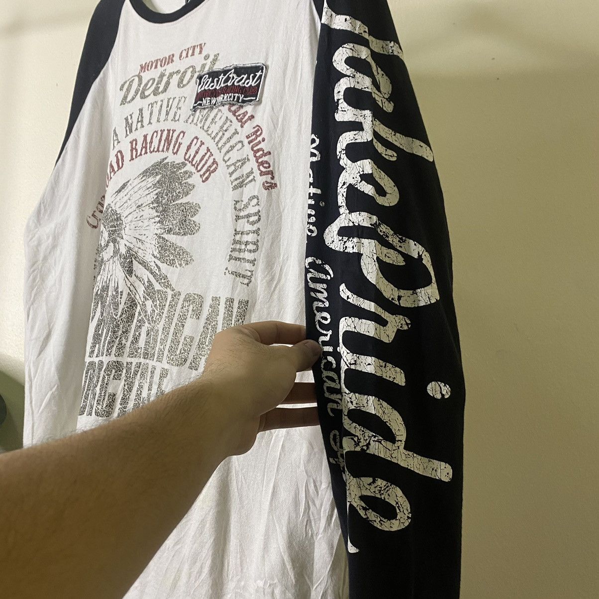 Other American Native Apache Motorcycle Club Pendleton Choppers LS Size US XL / EU 56 / 4 - 7 Thumbnail