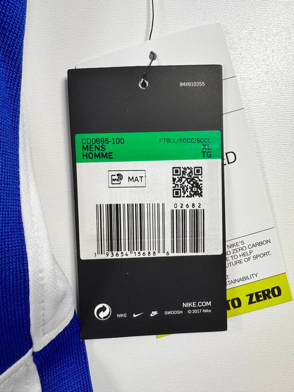 Nike Croatia National Team Nike Home CD0695-100 Jersey 2020/21 XL Size US XL / EU 56 / 4 - 2 Thumbnail