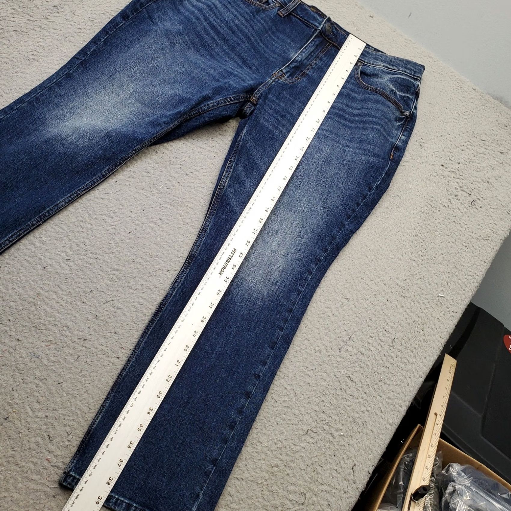 Denime Brothers and Sons Mens Jeans Shirt? (This is invalid) Size US 38 / EU 54 - 5 Thumbnail