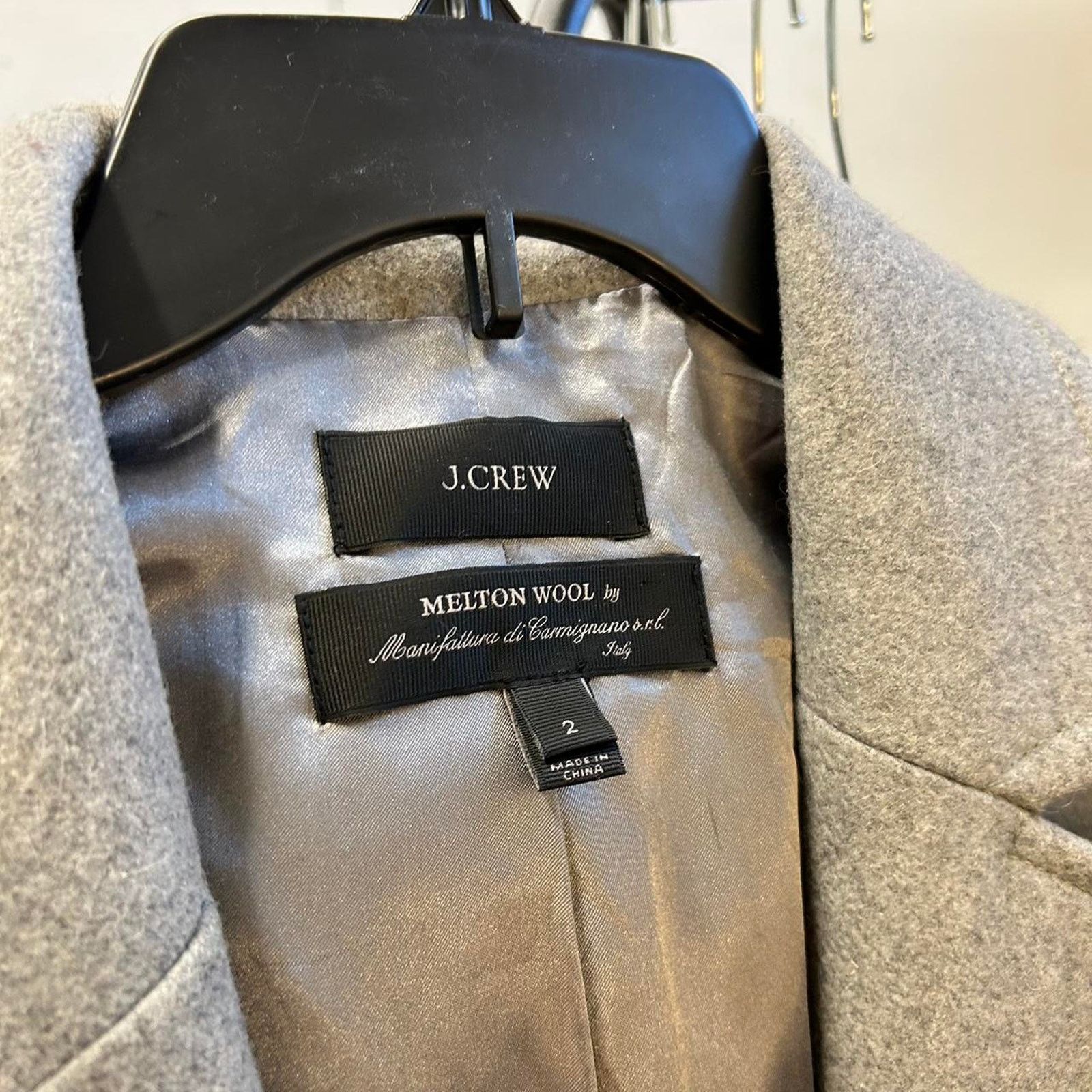J.Crew J Crew Wool Coat Size XS / US 0-2 / IT 36-38 - 6 Thumbnail