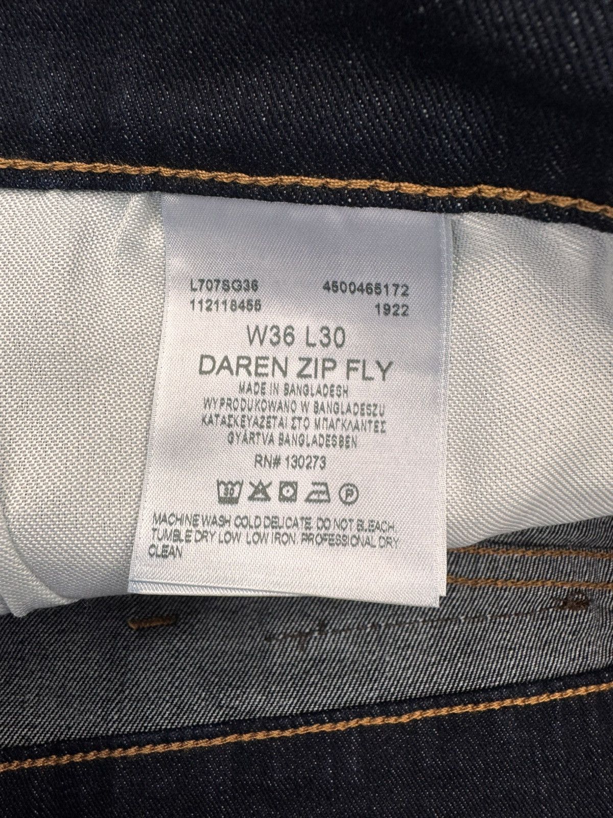 Lee Lee Men NWT Jeans Dark Blue Size 36 Size US 36 / EU 52 - 10 Thumbnail