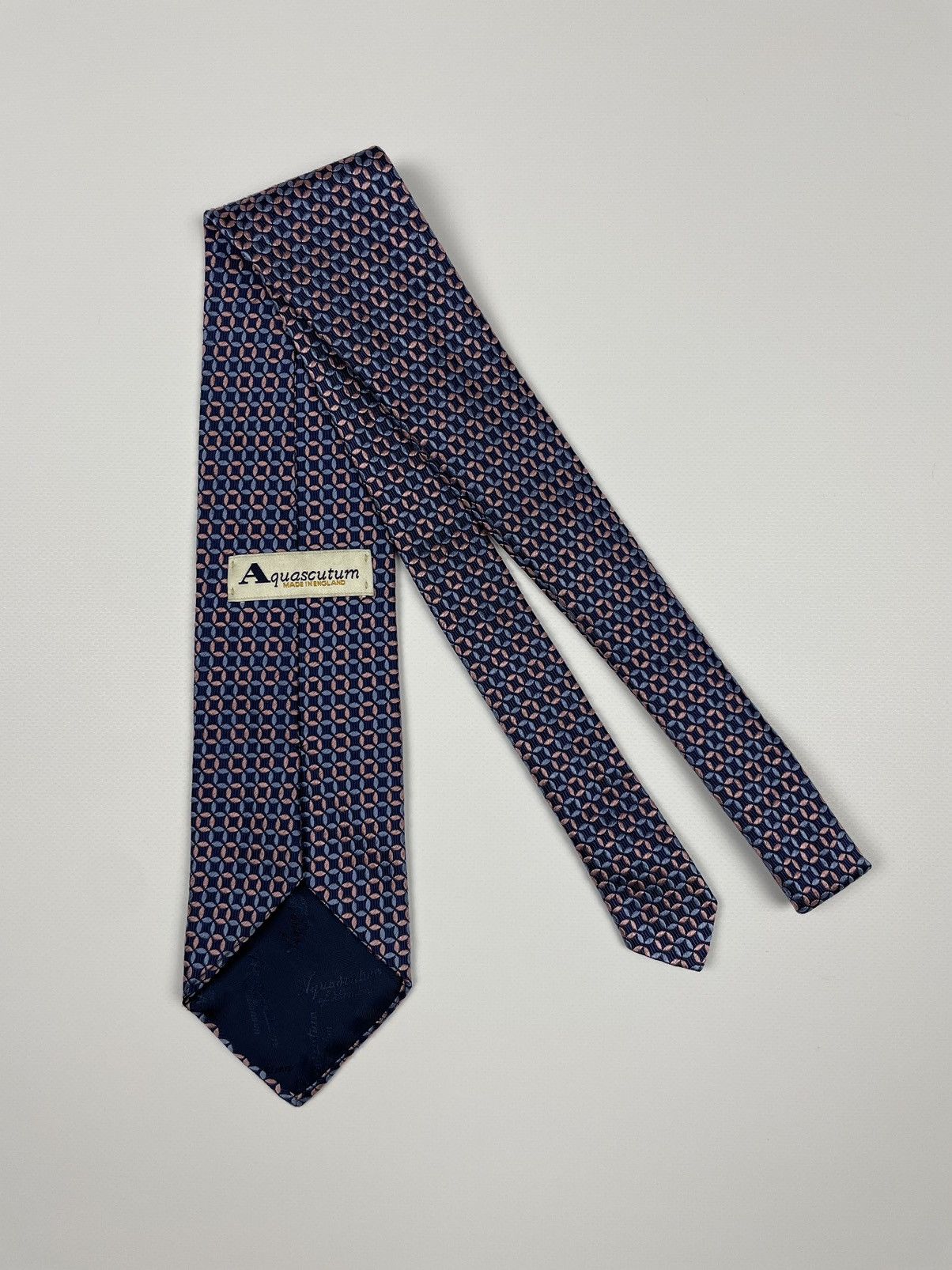 Aquascutum × Vintage Aquascutum All Silk Tie made in England Size ONE SIZE - 2 Thumbnail