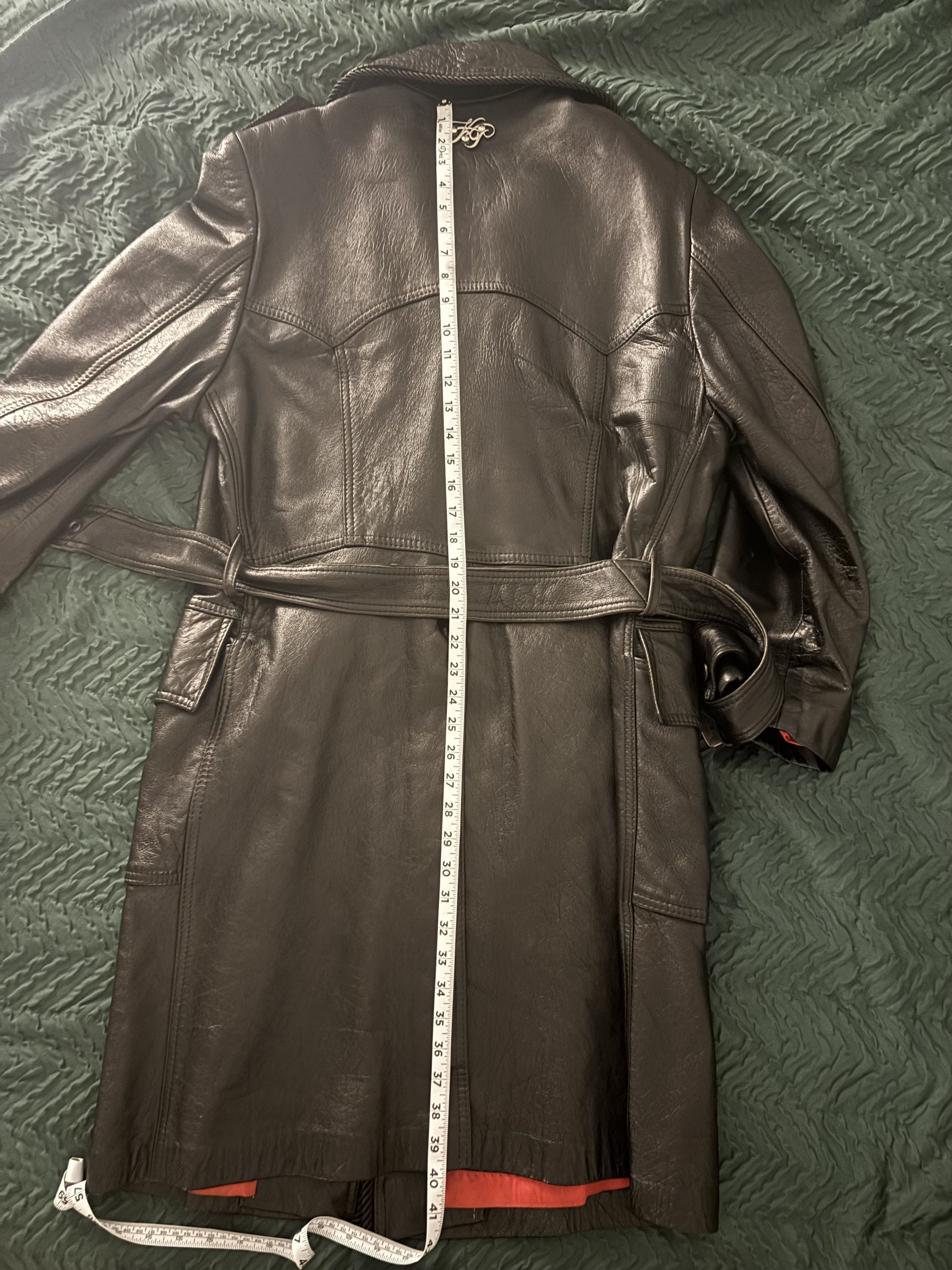 Kody Phillips Leather Trench Coat Size US M / EU 48-50 / 2 - 16 Thumbnail