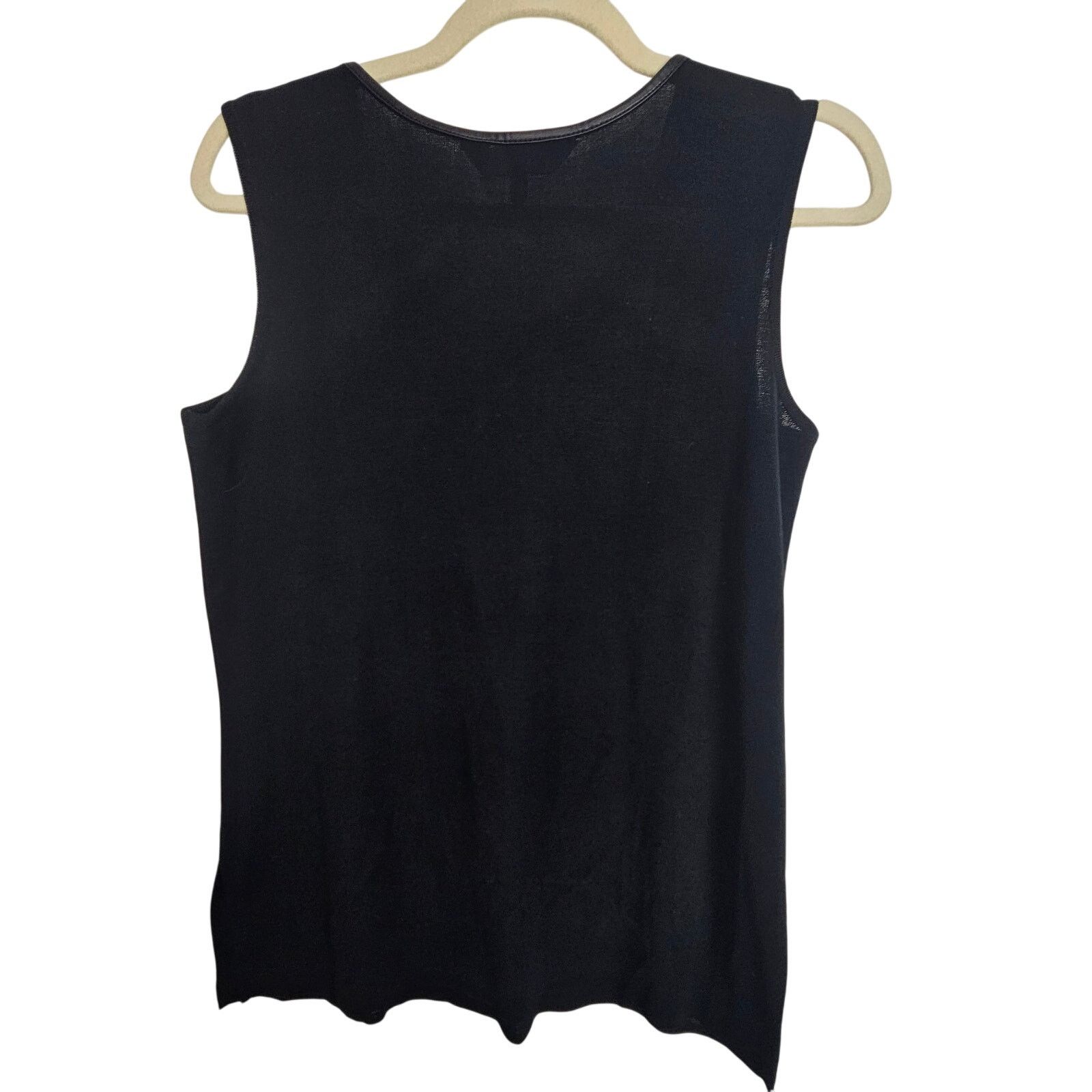 Golf Wang Ming Wang Womens Faux Leather Trim Knit Tank Size S Career Size S / US 4 / IT 40 - 7 Thumbnail