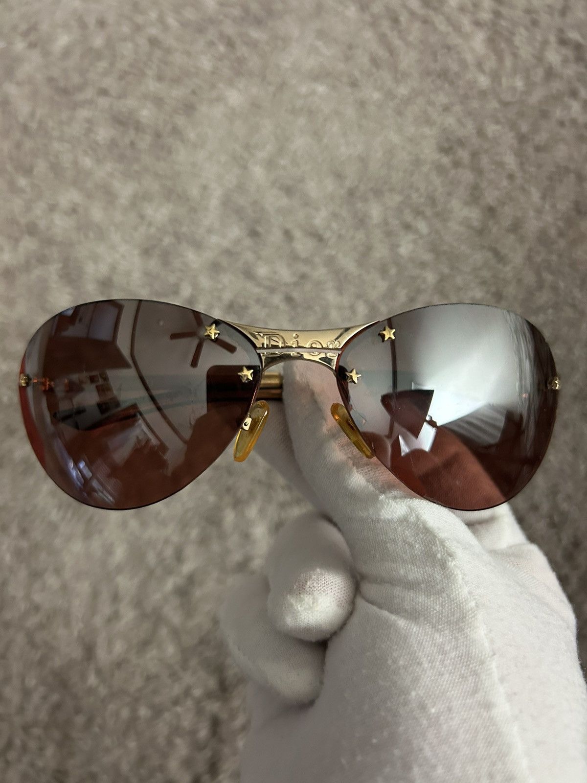 Dior Dior Star Light Logo Sunglasses Size ONE SIZE - 5 Thumbnail