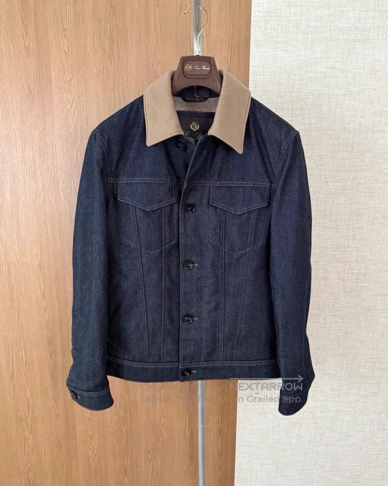 Loro Piana Loro Piana Cashmere Denim Jacket Size US L / EU 52-54 / 3 - 1 Thumbnail