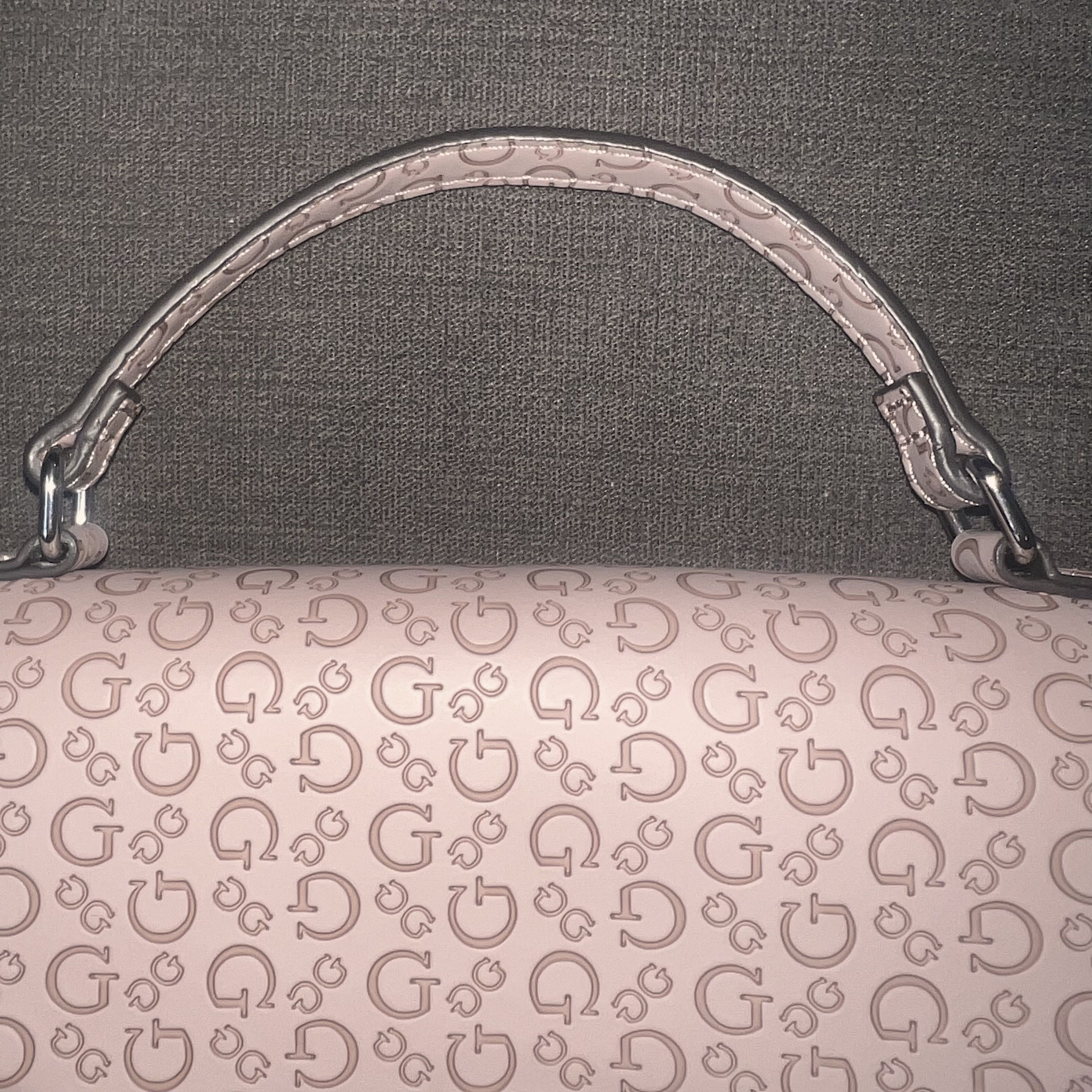 Guess Guess Bethel Signature Top Handle Crossbody Bag - Rose Taupe Size ONE SIZE - 3 Thumbnail