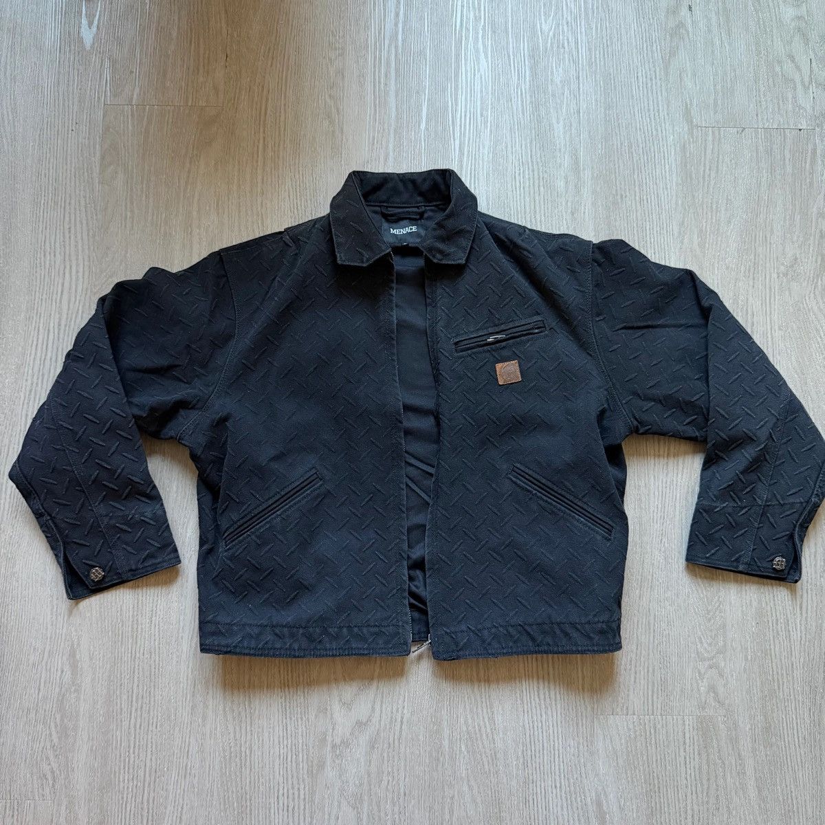 Menace Menace LA Black Workwear Jacket Medium Size US M / EU 48-50 / 2 - 1 Thumbnail