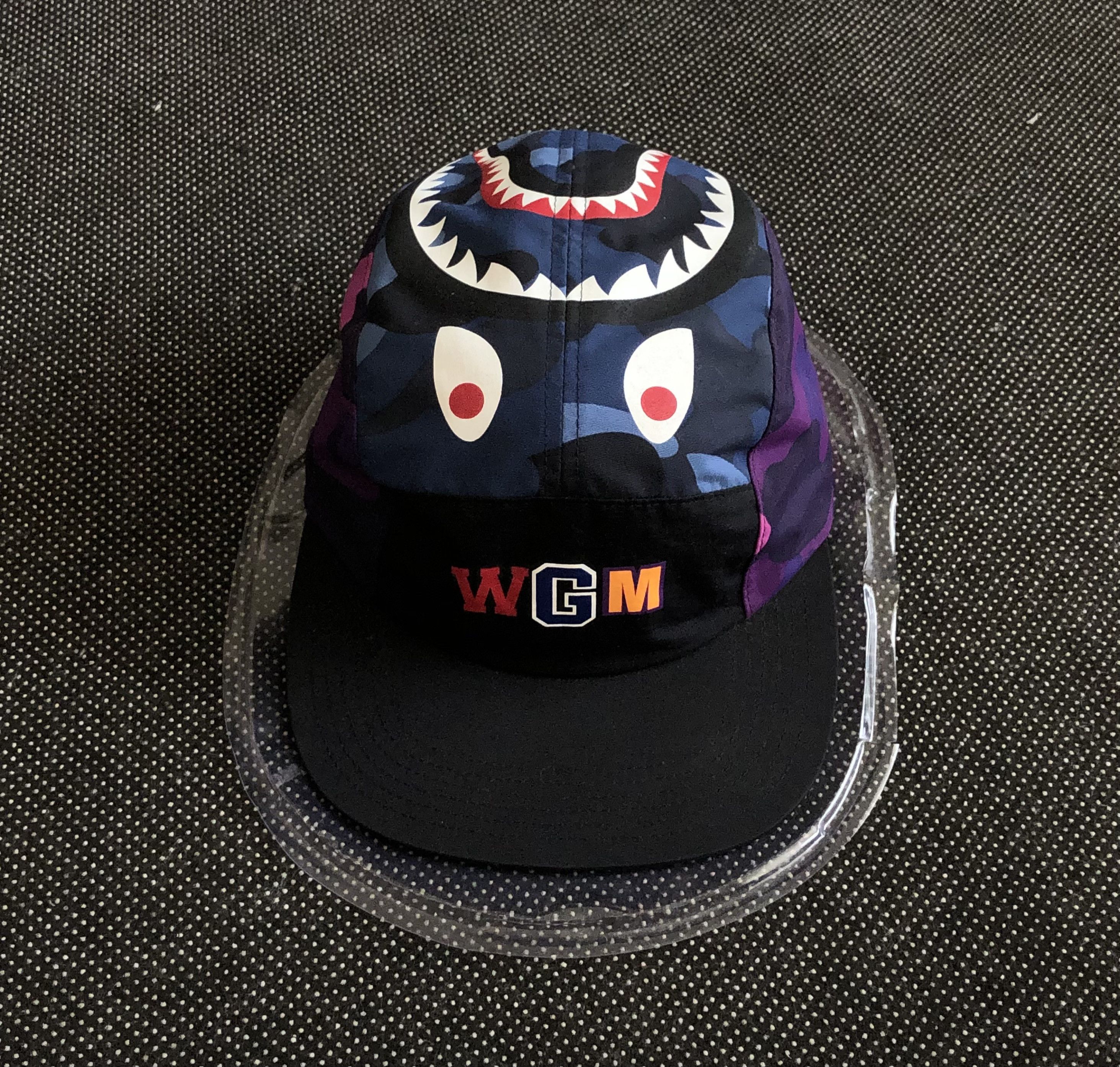 Bape SS21 WORLD GONE MAD COLOR CAMO SHARK JET 5-PANEL CAP Size ONE SIZE - 2 Thumbnail