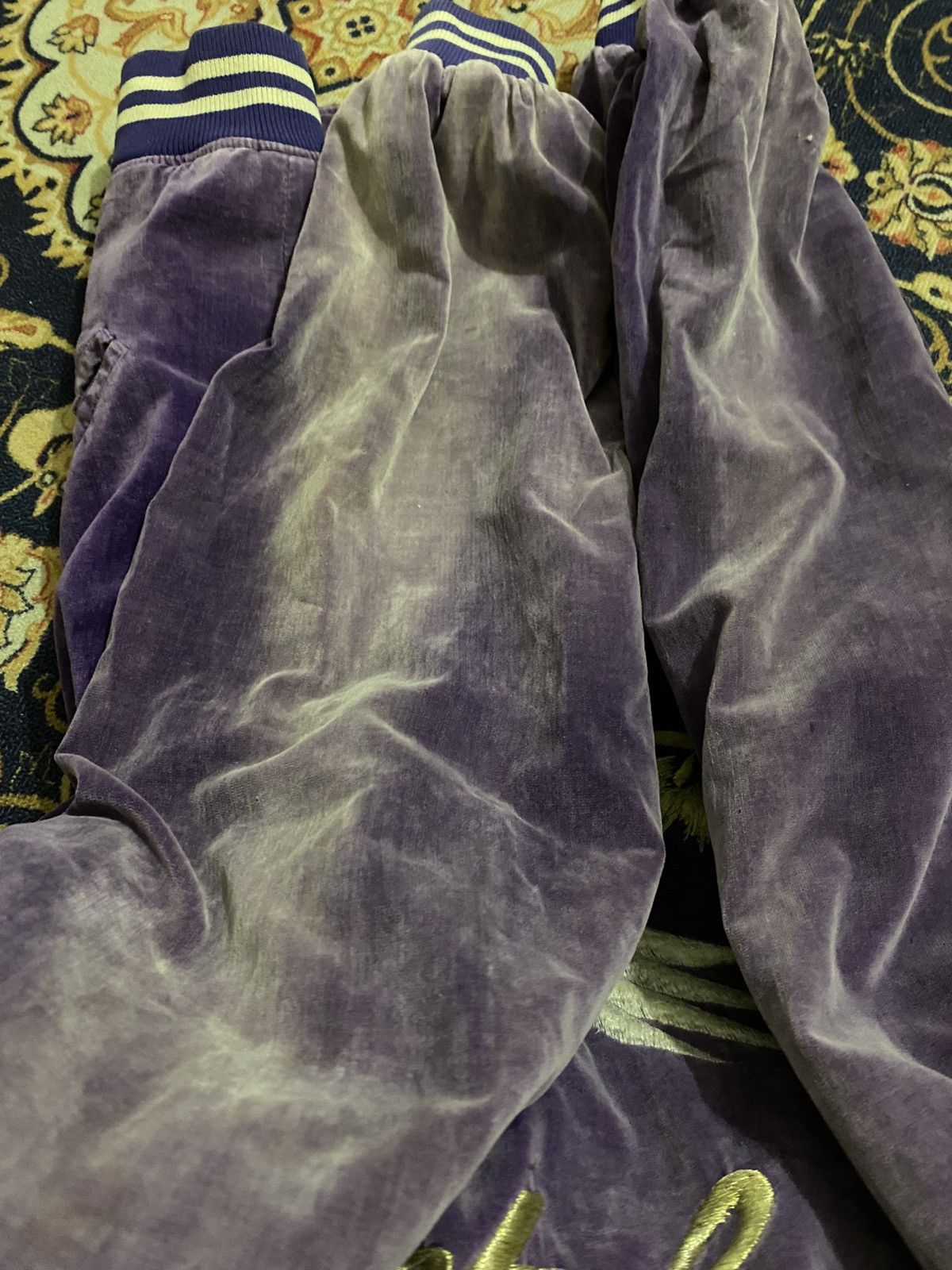 Japanese Brand Purple Velvet Sukajan “Japan” Embroidered Souvenir Jacket Size US S / EU 44-46 / 1 - 14 Thumbnail
