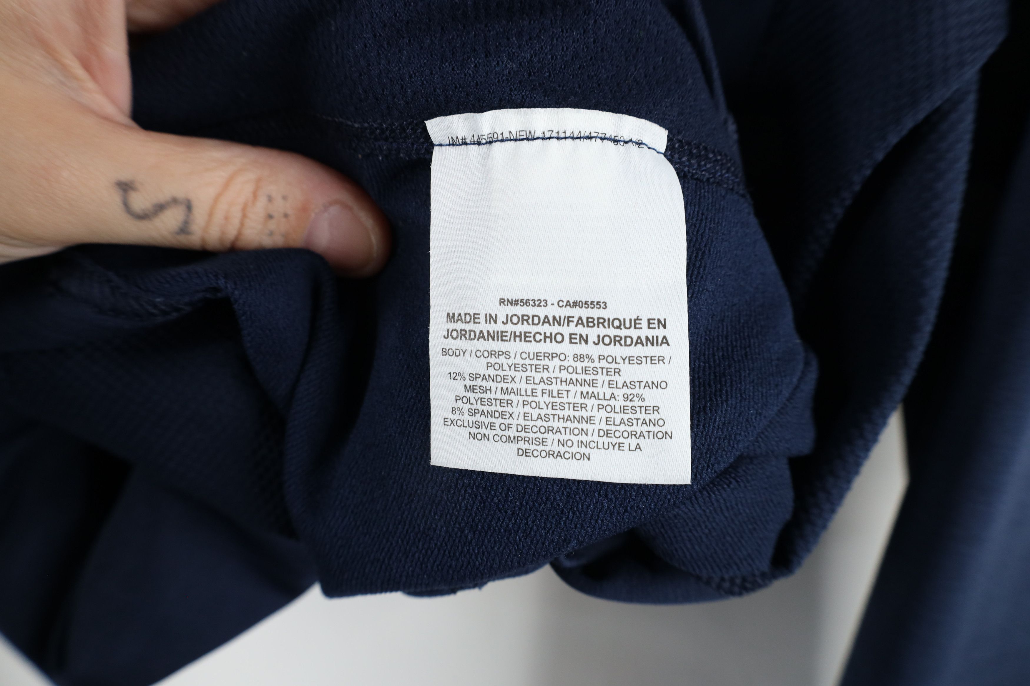 Nike × Vintage Nike Pro Fitted Compression Mock Neck Training T-Shirt Blue Size US M / EU 48-50 / 2 - 9 Thumbnail