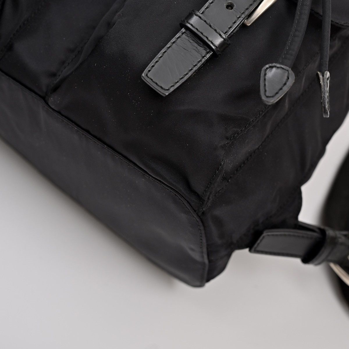 Prada Prada Small Re-Nylon Black Backpack Size ONE SIZE - 10 Thumbnail