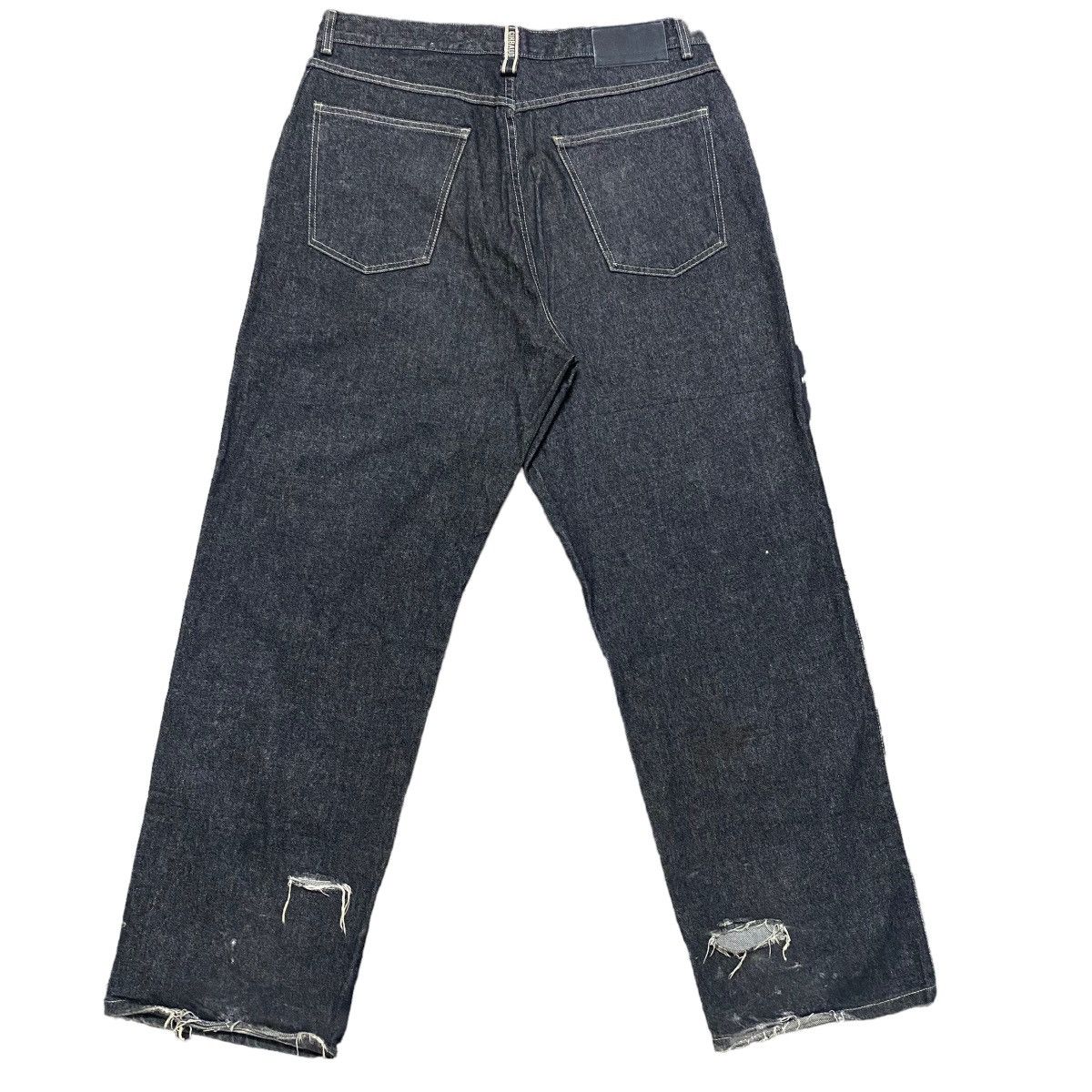 Marithe + Francois Girbaud Vintage Marithe Francois Girbaud Denim Baggy Pants Size US 35 - 1 Thumbnail