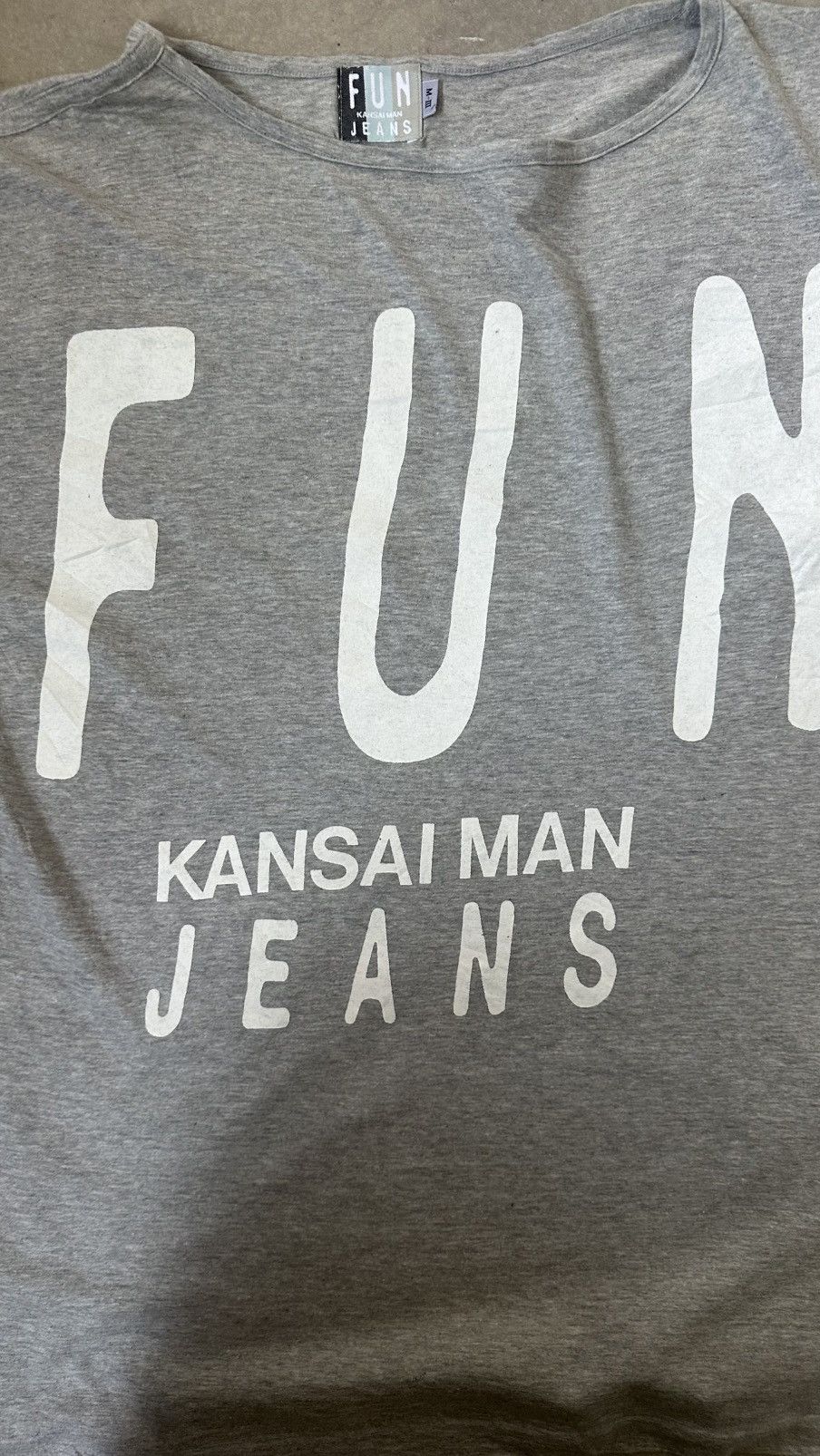 Kansai Yamamoto VINTAGE FUN KANSAI MAN JEANS TEE Size US M / EU 48-50 / 2 - 2 Thumbnail