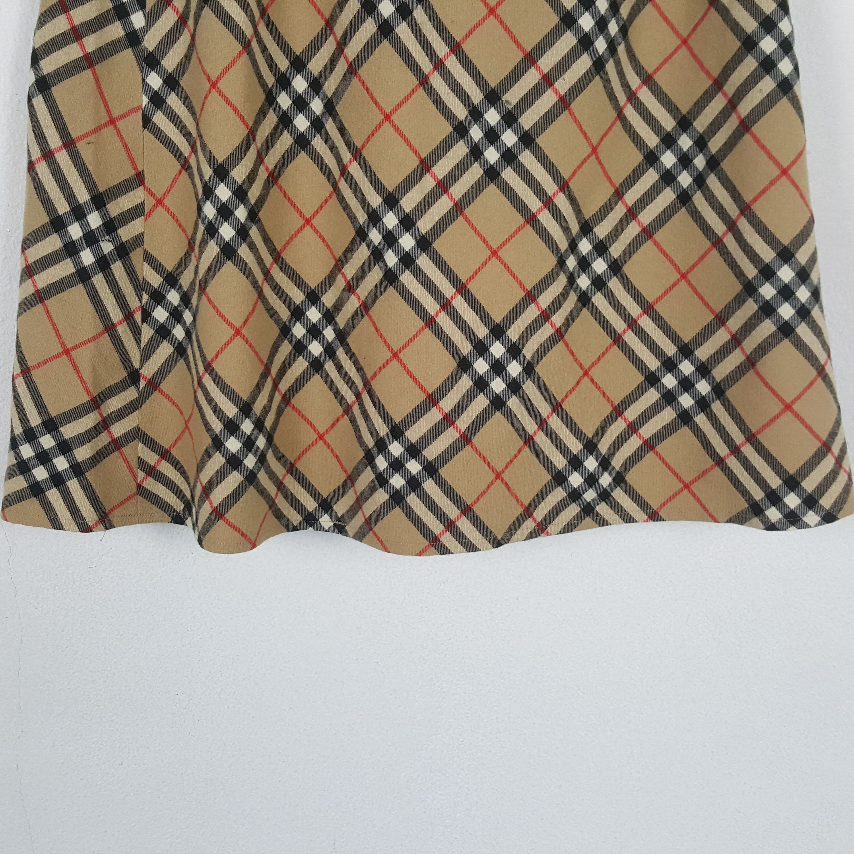 Burberry BURBERRY LONDON Nova Check Design Skirts C280N30 Size 23" - 5 Thumbnail