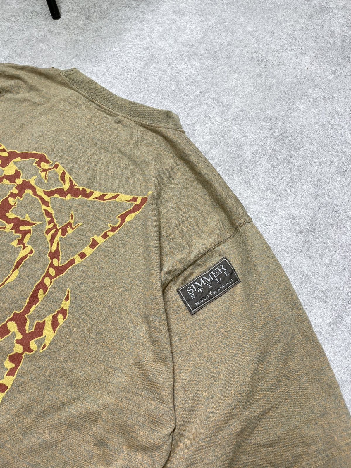 Other Simmer Style Maui Hawaii VintageT-Shirt. Washed-Out Size US L / EU 52-54 / 3 - 2 Thumbnail