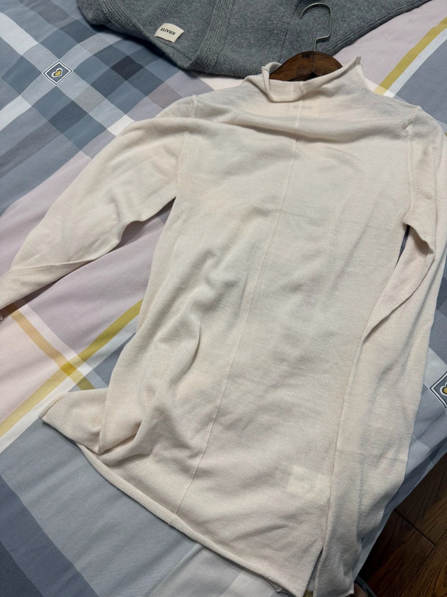KHAITE khaite wool knit base layer fitted stretch 95 new worn once Size S / US 4 / IT 40 - 8 Thumbnail