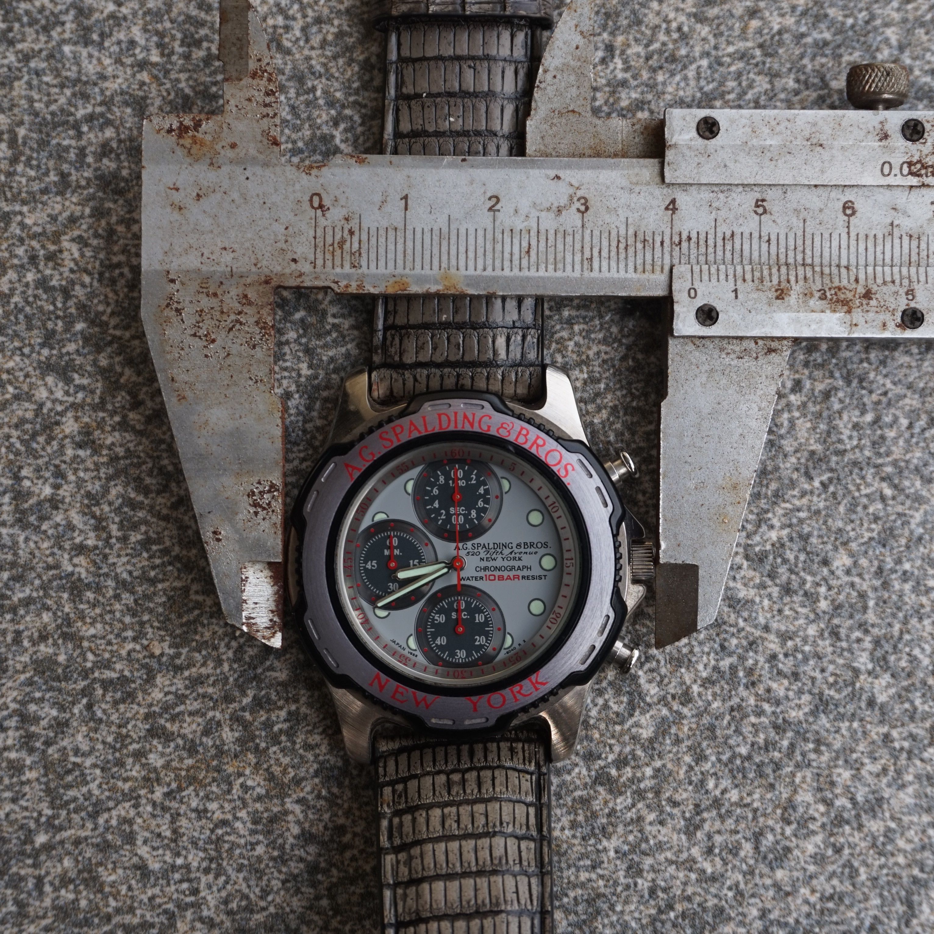 Spalding rare! AG. Spalding Panda Chronograph watches Size ONE SIZE - 5 Thumbnail