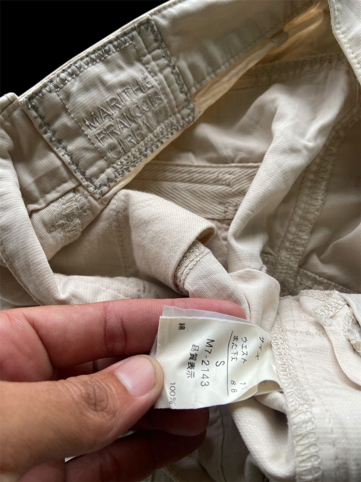 Carol Christian Poell MARITHE FRANCOIS GIRBAUD BIKER MID -RISE SLIM FITS Size US 31 - 5 Thumbnail