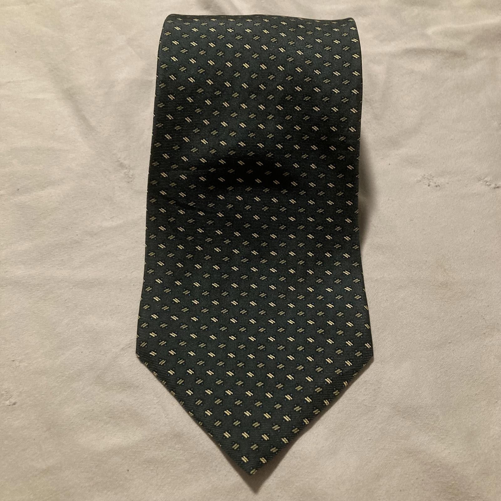 Tommy Hilfiger NWOT Tommy Hilfiger Green Tie 60/3.5 Size ONE SIZE - 1 Thumbnail