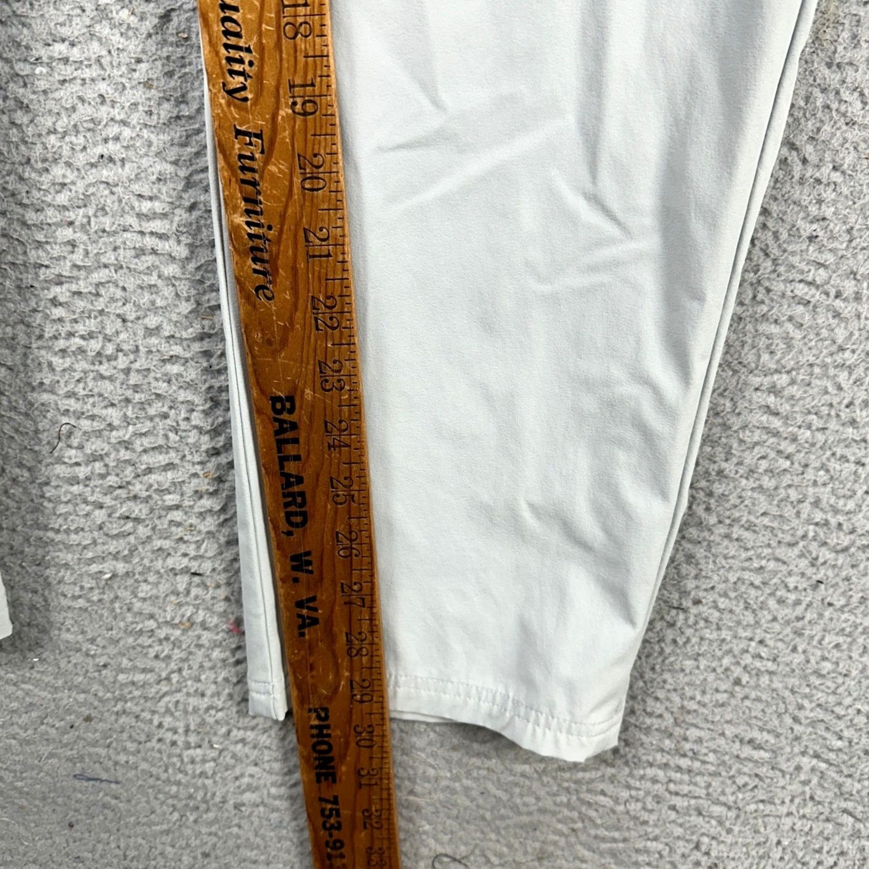 Calvin Klein Calvin Klein Pants Hiking Mens 40X30 Light Gray Slim Fit Performance Stretch NEW Size US 40 / EU 56 - 7 Thumbnail