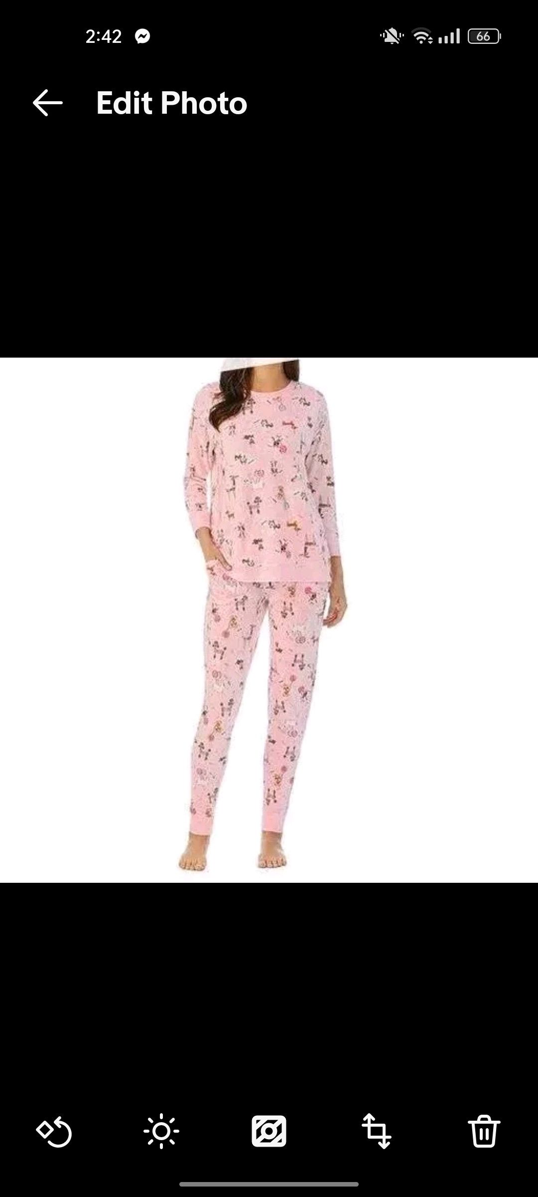 Other Cuddl Duds Sweater Knit 3/4 Sleeve Pajama Size 38" / US 16 / IT 52 - 5 Thumbnail