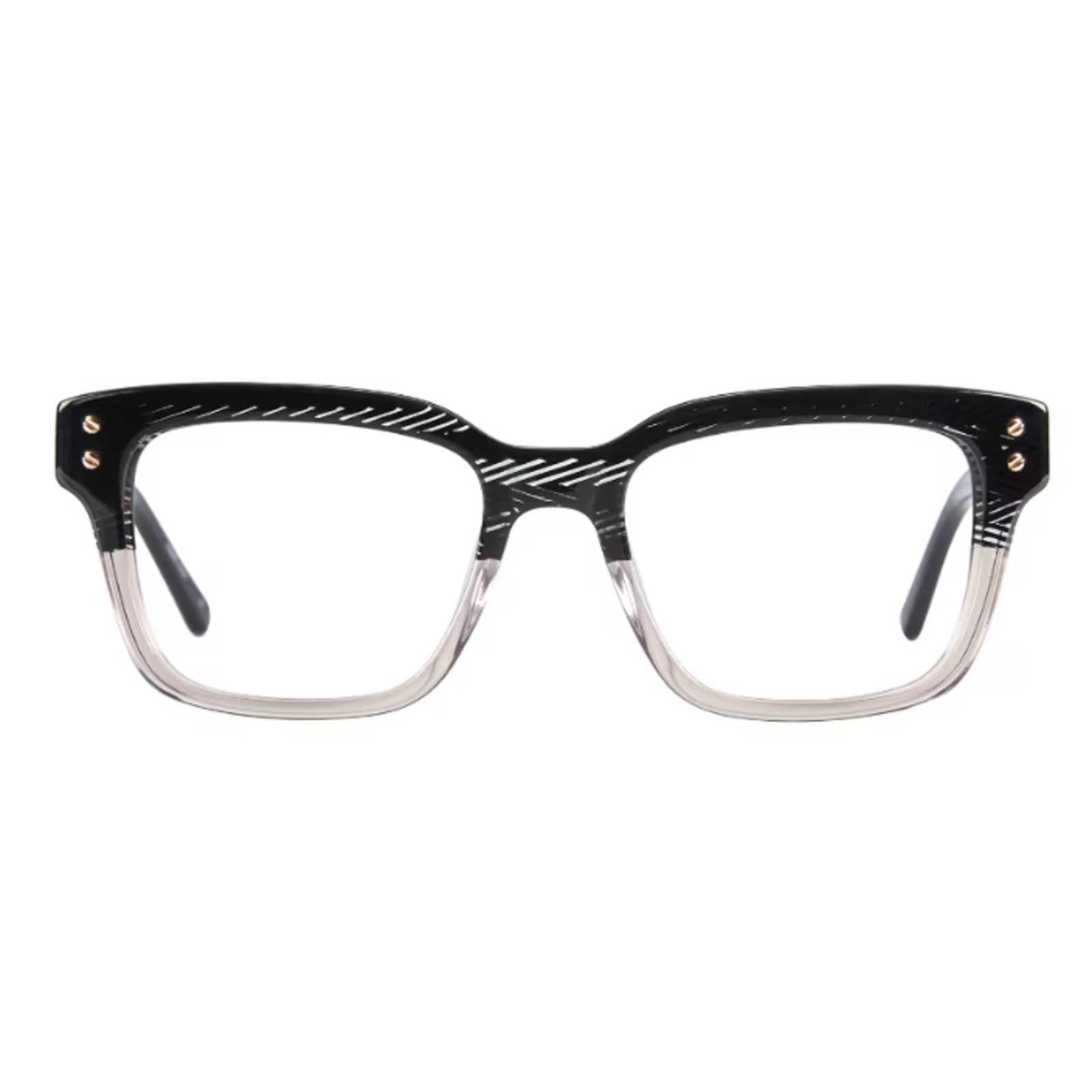 L.A.M.B. LA 045 B:41 BLACK BLUSH EYEGLASSES FRAMES 52-18