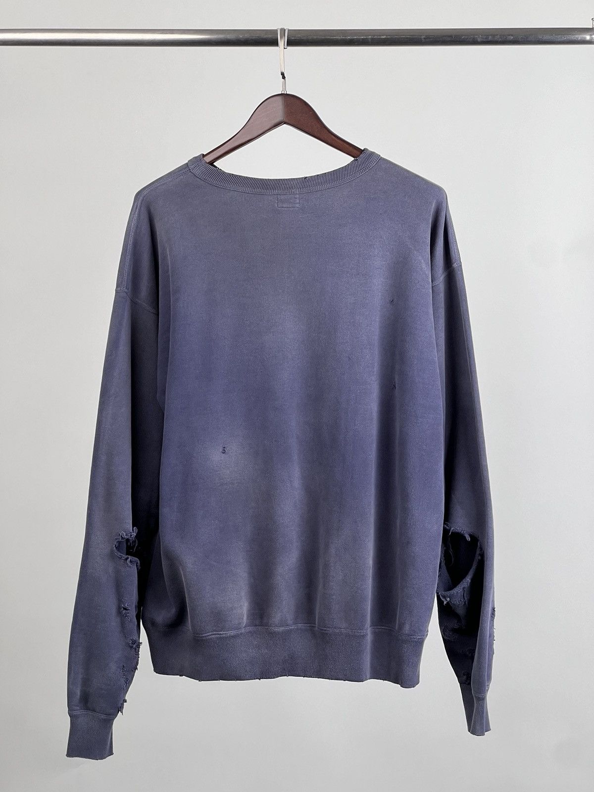 Saint Michael Distressed college sweatshirt XL Size US XL / EU 56 / 4 - 2 Thumbnail