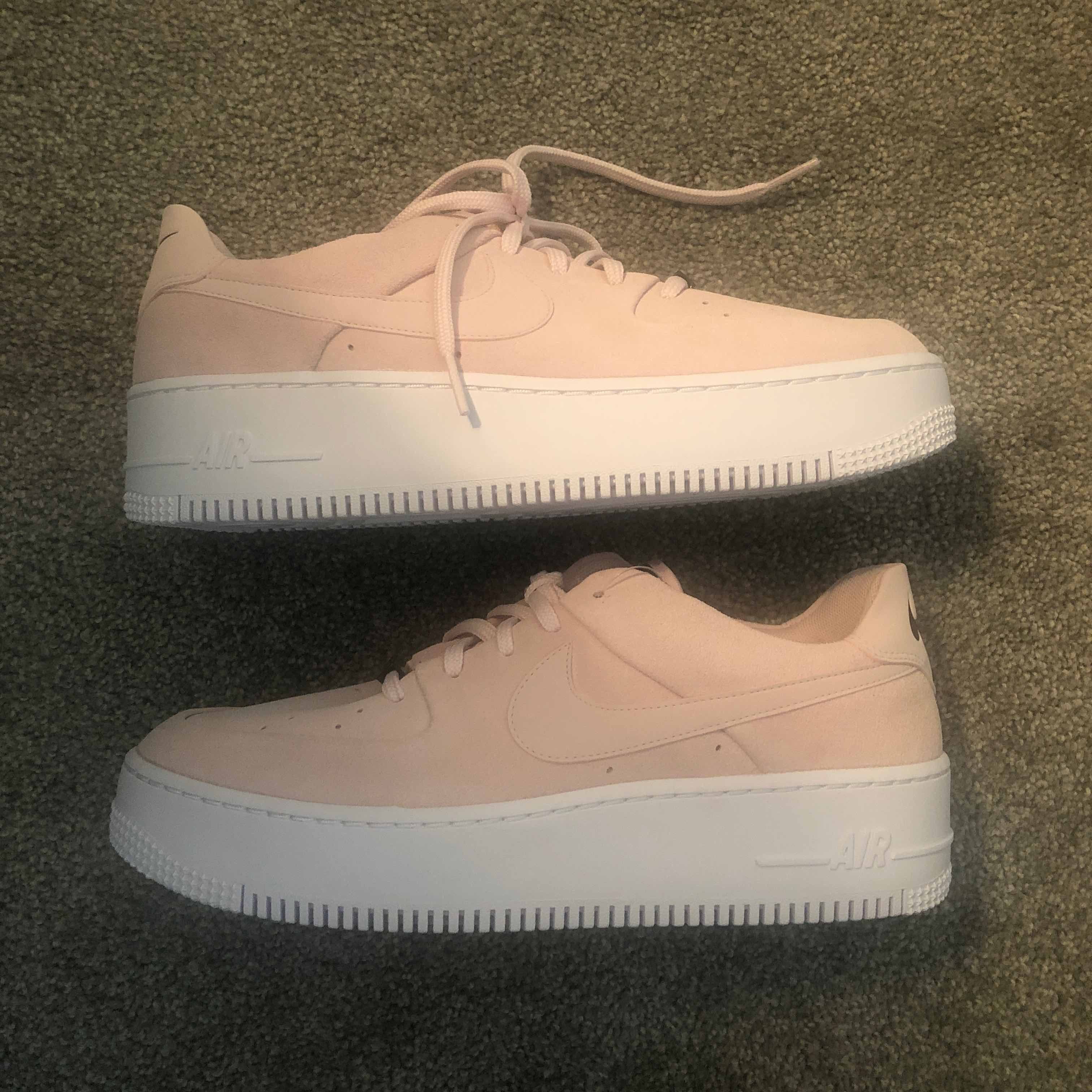 Sage Low Nike Air Force Rose Pale Rose Gold Air Force Basse Rosa