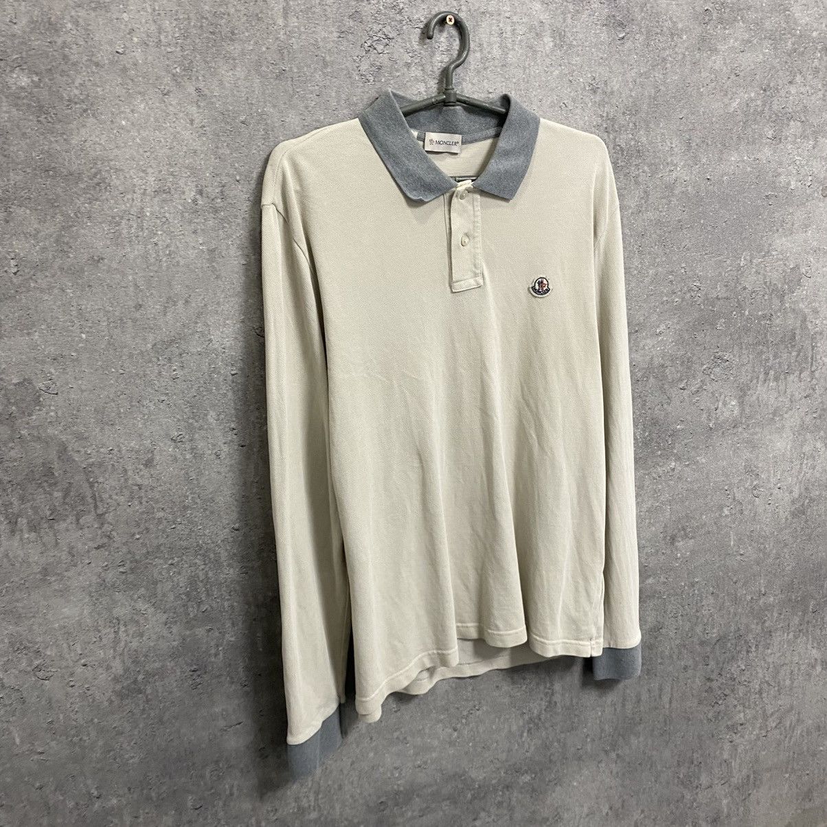 Moncler Moncler Polo Long Sleeve Size US XL / EU 56 / 4 - 3 Thumbnail