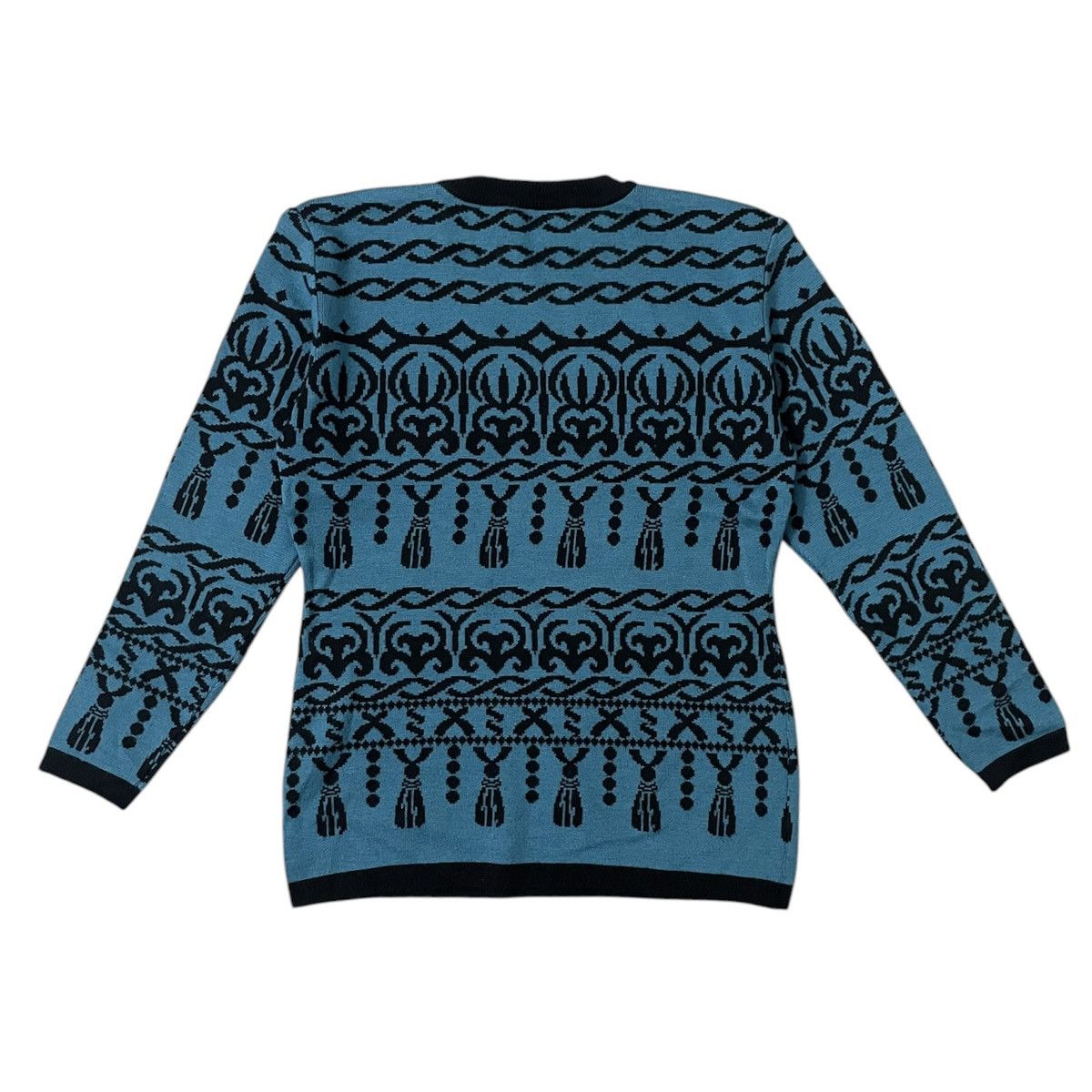 Christian Dior Monsieur Vintage Christin Dior Knit Sweatershirt Aztec Size US M / EU 48-50 / 2 - 3 Thumbnail
