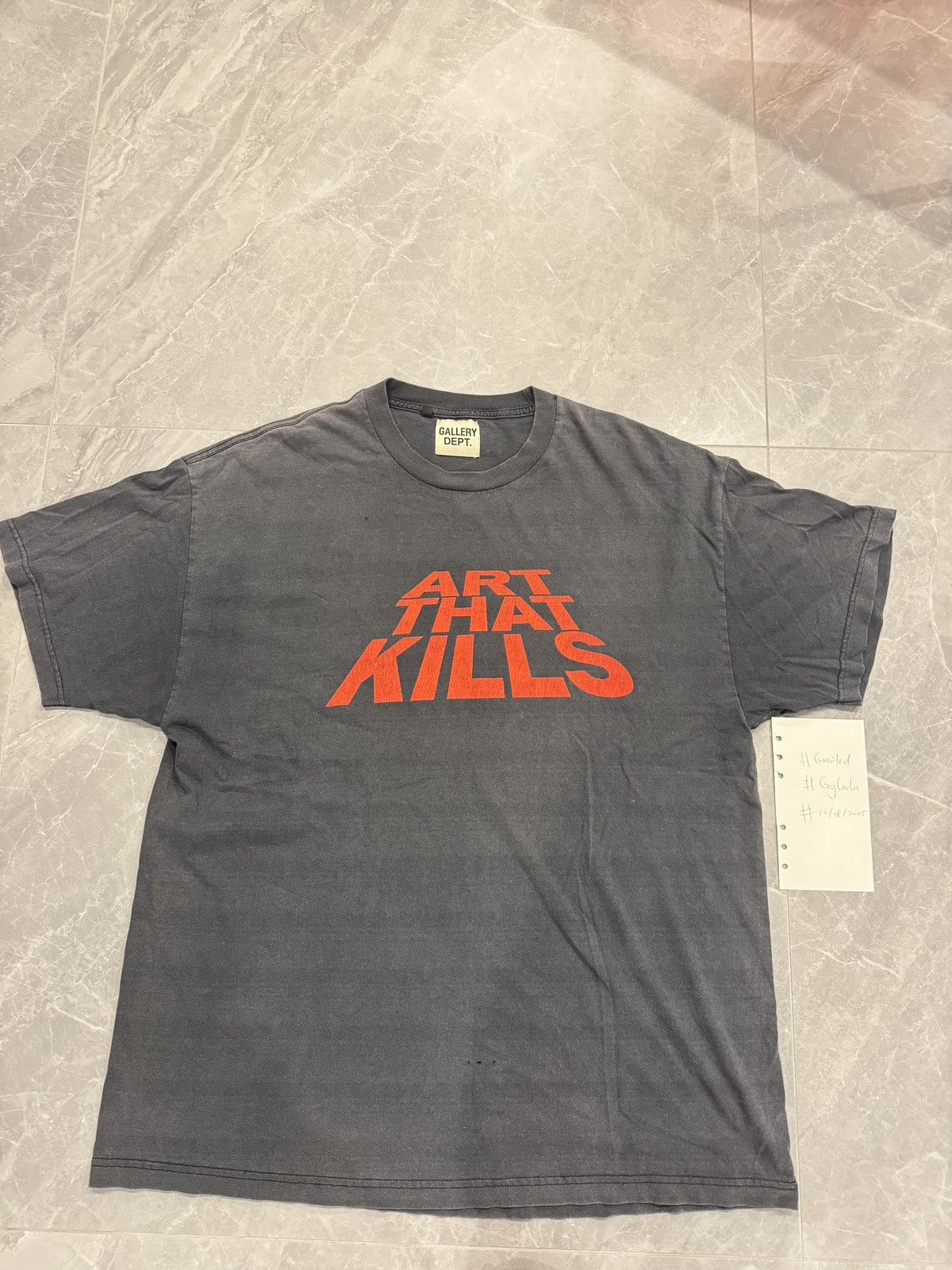 Gallery Dept. grey All Arts Tee Size US XL / EU 56 / 4 - 2 Thumbnail
