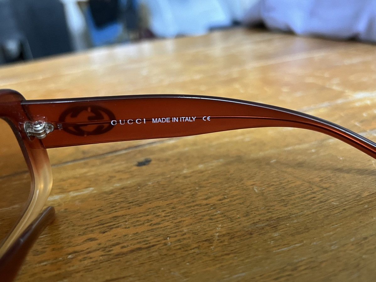 Gucci Gucci GG 2407/S orange gradient sunglasses Size ONE SIZE - 4 Thumbnail