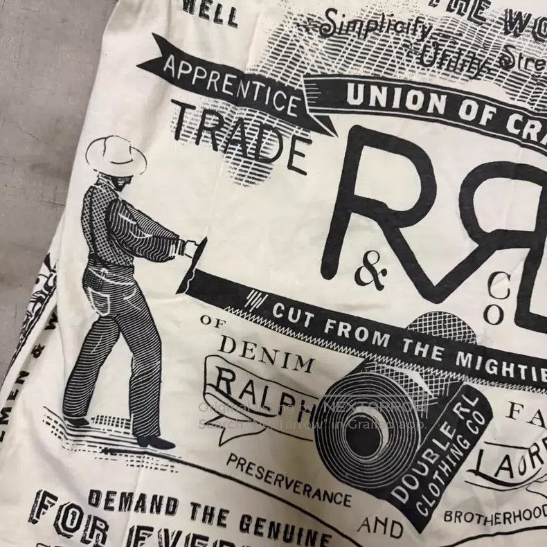RRL Ralph Lauren RRL Ralph Lauren Old T-shirt Size US M / EU 48-50 / 2 - 7 Thumbnail